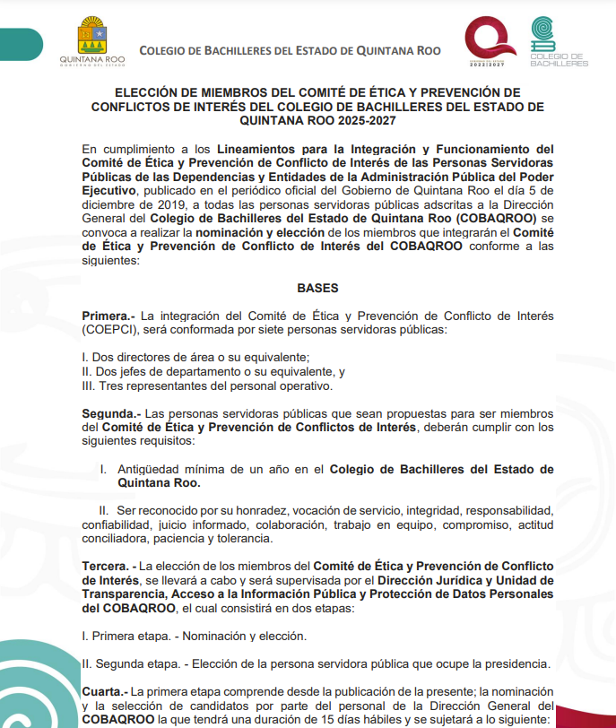 Convocatoria 3
