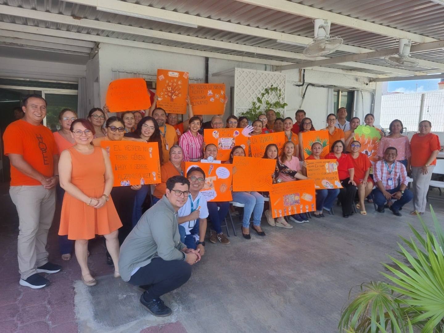Día Naranja: acciones por la igualdad y la paz